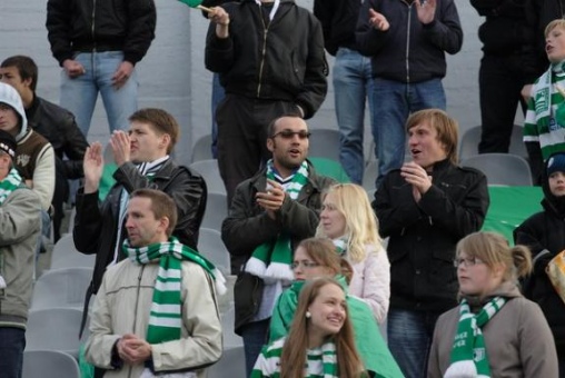 Karikas kuulus igatahes Florale ja triibulised said &uuml;le aastate taas millegi v&otilde;itmise &uuml;le r&otilde;&otilde;mustada. Foto: Siim Semiskar