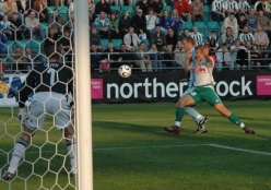 Given on kaitsnud Newcastle'i puuri ka FC Levadia vastu. Foto: Timo Kikas