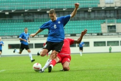 Andres Oper on taas koondises! Foto: Catherine Kõrtsmik