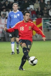 Santi Cazorla l&otilde;i k&uuml;ll kaks v&auml;ravat, kuid see Villarrealile v&otilde;itu ei toonud. Foto: Siim Semiskar/ERR Sport