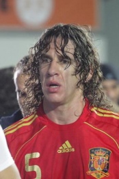 Carles Puyolil oli au t&otilde;sta &uuml;les Copa del Rey v&otilde;idukarikas. Foto: Siim Semiskar/ERR Sport