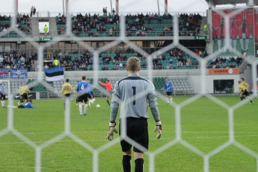 Suured m&auml;ngud, suur publikuhulk ja paraku ka suured kaotused. Foto: Siim Semiskar/ERR Sport