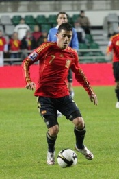 David Villa v&auml;ravast hoolimata ei saa Valencia tuleval hooajal Meistrite Liigas m&auml;ngida. Foto: Siim Semiskar/ERR Sport (arhiiv)