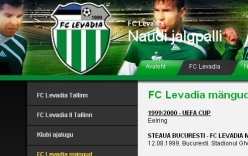 Levadia avas uue kodulehekülje