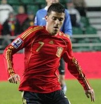 David Villa on sel suvel &uuml;ks suurimaid m&uuml;&uuml;giartikleid. Foto: Siim Semiskar/ERR Sport