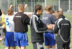 Tammeka alistas Kalevi ka eelmises omavahelises kohtumises. Foto: Märt Vassiljev