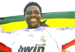 Üks Ghana staare on Real Madridi noortevõistkonna kaitsja Daniel Opare. Foto: real.theoffside.com