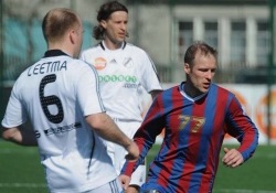 Lõppenud hooajal mängis Voolaid Paide linnameeskonna koosseisus ka Kalju vastu. Foto: Heiki Rebane