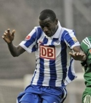Hertha kangelaseks tõusis kahe väravaga Adrian Ramos. Foto: daylife.com