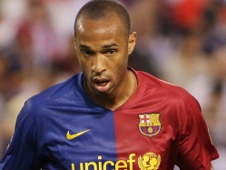 Thierry Henry võib Ibrahimovici puudumisel Barcelona ründeliinis oma endise klubi vastu mängima minna. Foto: sportydesktops.com