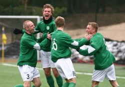 Valeri Minkenen lõi magusa võiduvärava. Foto: Hendrik Osula