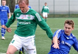 Levadia võttis teisel poolajal oma. Foto: Märt Vassiljev