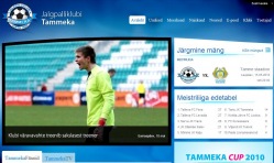 Tammeka avas uue kodulehe