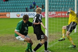 Gert Kamsi magus võiduvärav. Foto: Märt Vassiljev