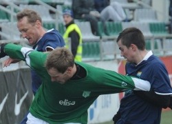 Tallinnas võttis Flora 2:1 võidu.  Foto: Heiki Rebane