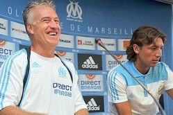 Didier Deschamps ja Gabriel Heinze on Marseille'ga sel hooajal juba võitnud superkarika. Foto: last-video.com