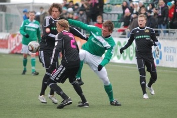 Nädala mängus kohtuvad Kalju ja Levadia
