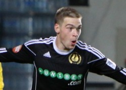 Jüri Jevdokimov on igas sel hooajal peetud kohtumises Kalevile värava löönud. Foto: Catherine Kõrtsmik