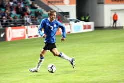 Martin Vunk koondise särgis.Foto: Hendrik Osula