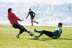 Martin Kaalma hoidis oma eksklubi nulli peal. Foto: Gertrud Alatare