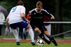 Eelmises voorus värava löönud Ken Kallaste loodab samaga hakkama saada Tammeka vastu. Foto: Catherine Kõrtsmik