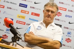 Tarmo Rüütlil on enne mängu Serbiaga palju mõtteainet. Foto: Hendrik Osula