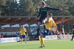 Hiiul oli Kalju Ajaxist üle mäekõrguselt. Foto: Hendrik Osula