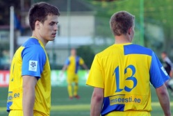 Saarlastel jäi Ajaxi vastu puudu õnnest. Foto: Catherine Kõrtsmik (arhiiv)