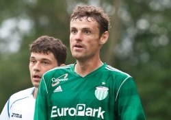 Vitali Leitani tabamused kindlustasid Levadiale väärt kolm punkti. Foto: Hendrik Osula (arhiiv)