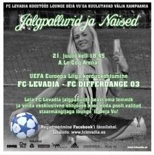 Levadia naisfänn võidab õhtusöögi lemmikmängijaga