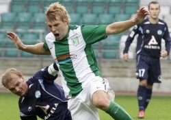 Henri Anier tegi kiire kübaratriki. Foto: Hendrik Osula