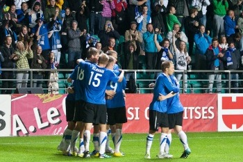 Eesti tõusis FIFA tabelis ajaloo parimale kohale