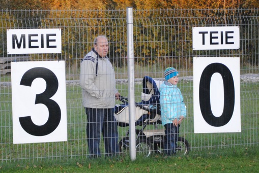 Nii suurte numbriteni selles mänguvoorus ei jõutudki. Foto: Gertrud Alatare