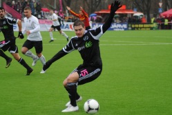 Jüri Jevdokimov lõi laupäeval kaks väravat. Foto: Gertrud Alatare