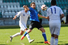 Karl-Eerik Luigend on tõusnud U-19 koondise üheks liidriks. Foto: Gertrud Alatare