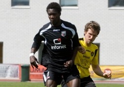 Manucho kahest väravast võiduks ei piisanud. Foto: Mihkel Martinson (arhiiv)
