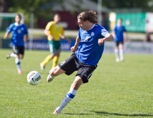 Vosko võiduväravat vormistamas. Foto: Hendrik Osula