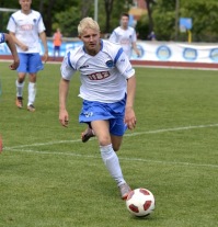 Kas U-19 koondise põhimees Bert Klemmer muudab saadud kogemused Viljandi punktideks? Foto: Imre Pühvel