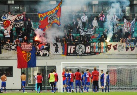 Basel võttis kindla võidu ja kohtub järgmises ringis Norra klubiga FK Molde. Foto: Gertrud Alatare