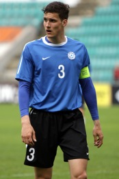 Mikk Reintam on Soomes kindel algkoosseisu mees. Foto: Soccernet.ee (arhiiv)
