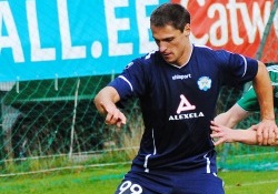 Jevgeni Kabajev on Sillamäe meeskonna üks olulisemaid mängijaid. Foto: Gertrud Alatare