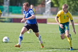 Tarmo Neemelo  esindas viimati koondis Balti turniiri kohtumises Leeduga. Foto: Hendrik Osula