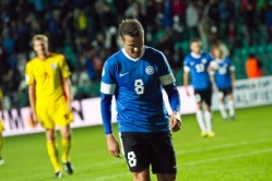 A-koondise meestel täna rõõmustamiseks põhjust ei ole. Foto: Hanna Odras