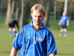 Nõu lööb harrastusjalgpallurina ka ise Eesti meistrivõistlustel kaasa. Foto: Märt Vassiljev