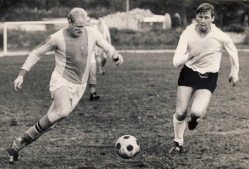 Peeter Priks (vasakul) 1970. aastal. Foto: Erakogu