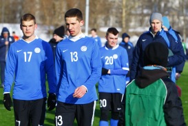 U-17 turniiriks valmistumas. Foto: Gertrud Alatare