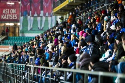 Eesti-Andorra mängu publik. Foto: Gertrud Alatare