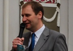 Urmas Kruuse kõnet pidamas. Foto: Edgar Kriisk