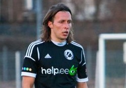 Vladimir Voskoboinikov on tagasi Eestis väravaid löömas. Foto: Gertrud Alatare