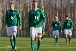 Kas Levadia võidumarss jätkub ka murul? Foto: Imre Pühvel